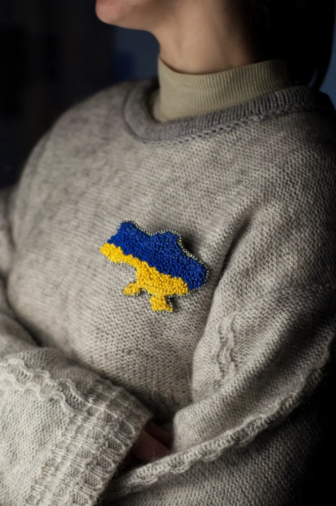 Брошка "Україна"
